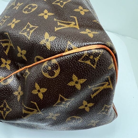 Authentic Louis Vuitton Brown Monogram Speedy 30 (US Seller) - Picture 6 of 13